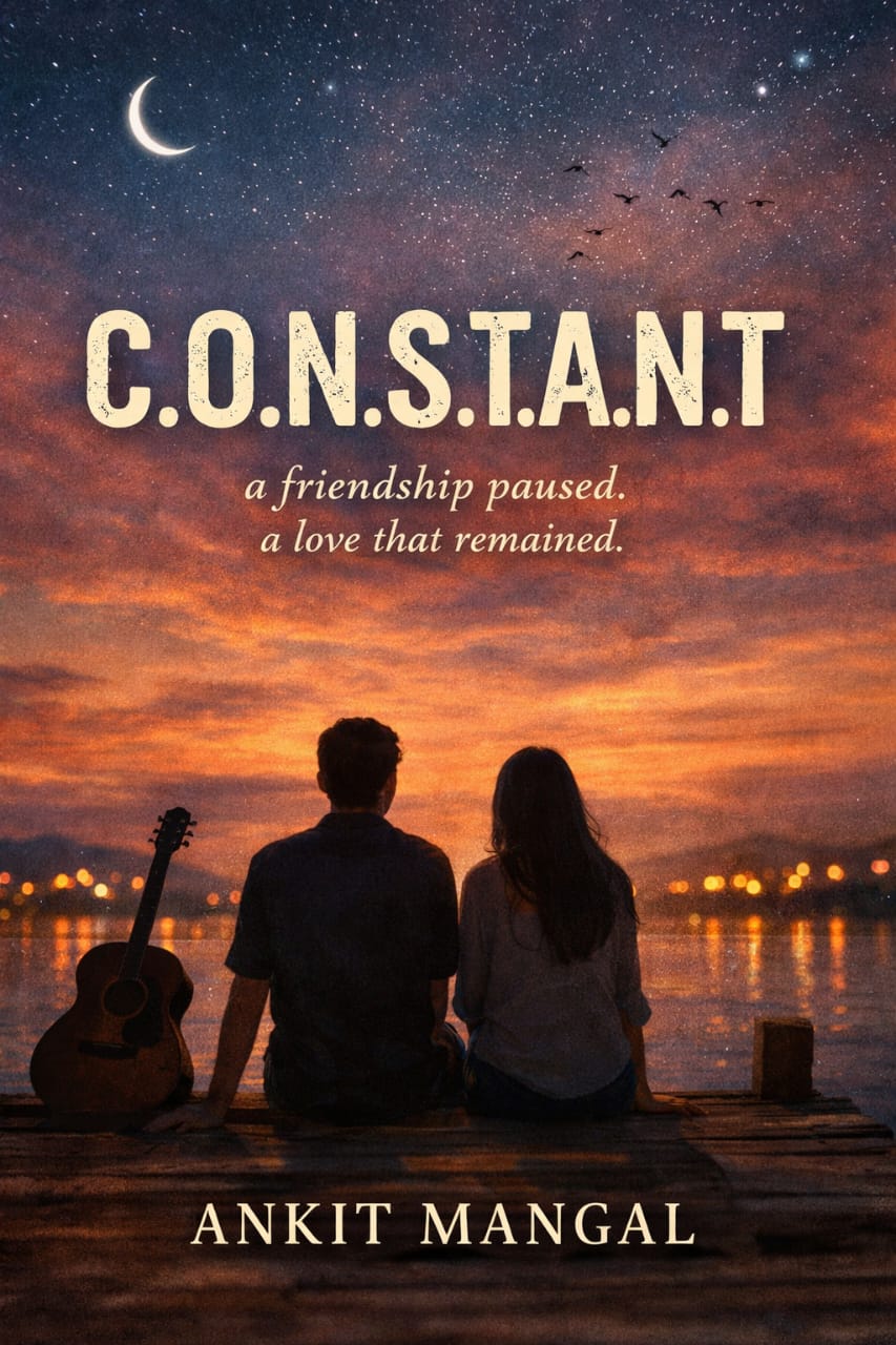 C.O.N.S.T.A.N.T book cover by Ankit Mangal