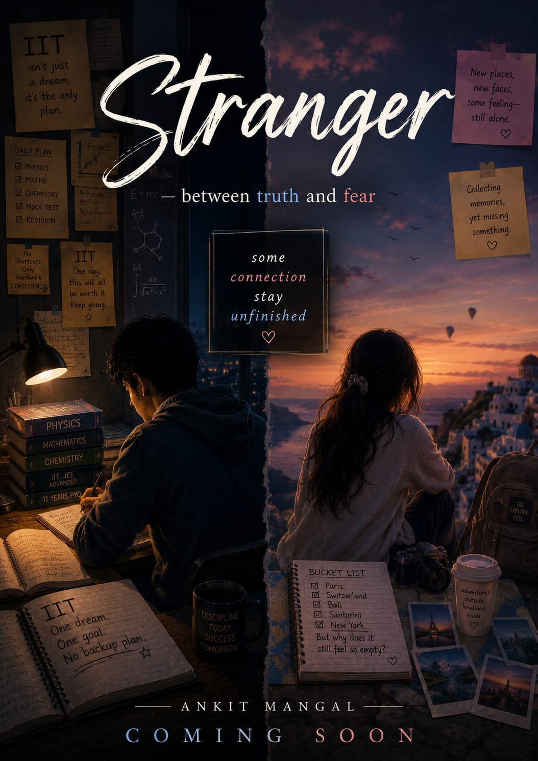 Stranger book cover by Ankit Mangal