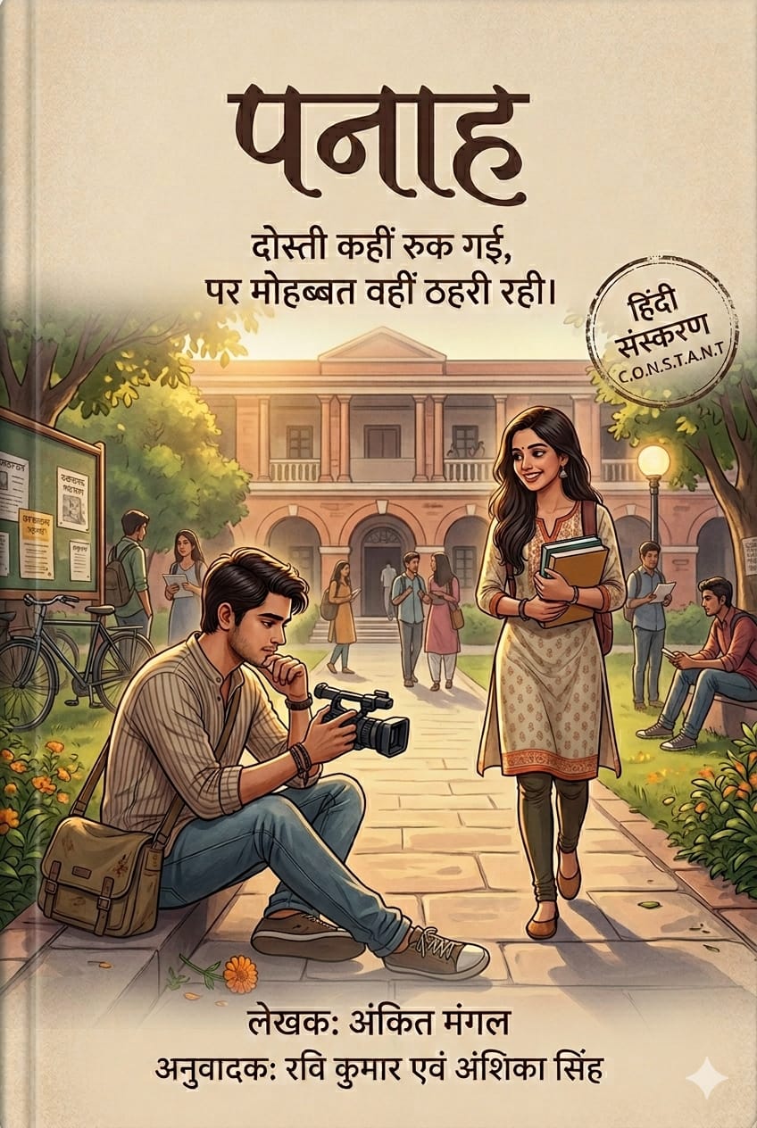 C.O.N.S.T.A.N.T book cover by Ankit Mangal